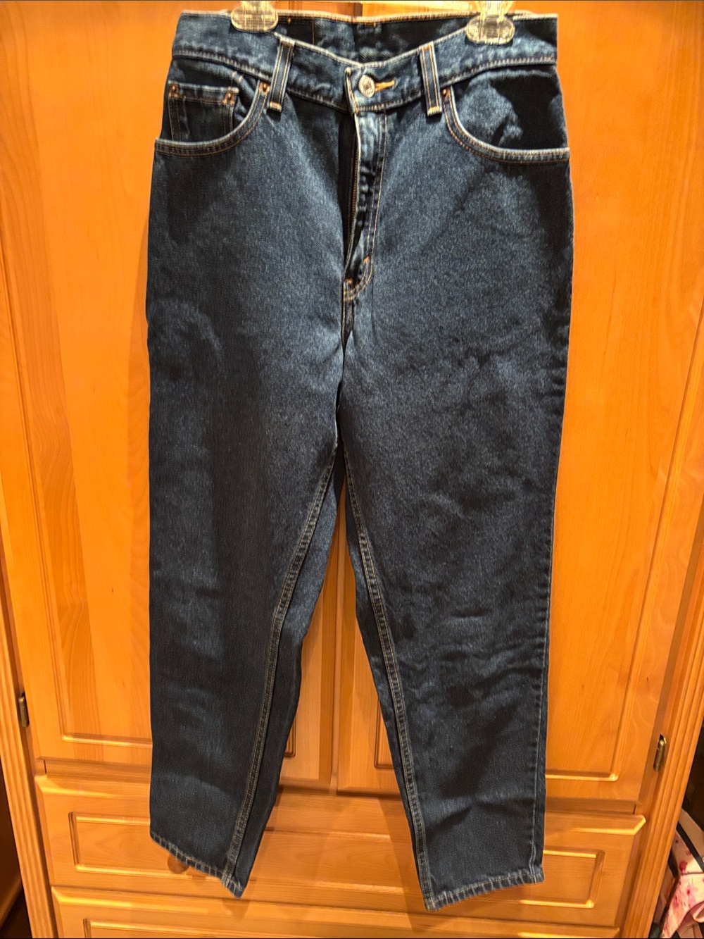 Levi’s 550 Dark Blue Denim Jeans size 8S